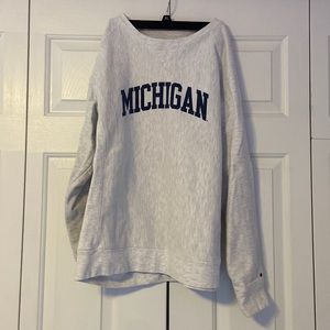 Michigan crew neck, size L